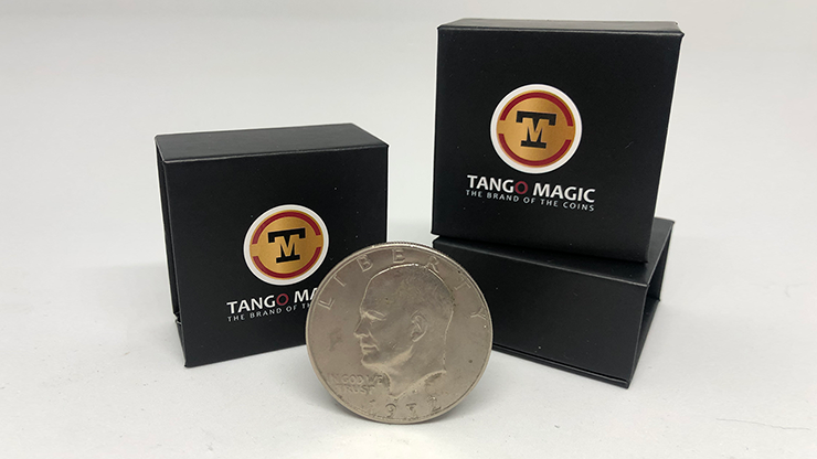 Steel Core Coin Eisenhower US Dollar (D0028) by Tango -Trick