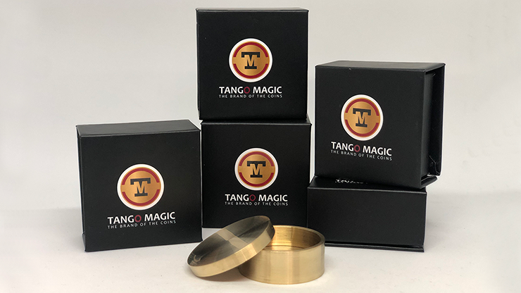 Slot Okito Coin Box Brass Half Dollar (B0019)by Tango -Trick