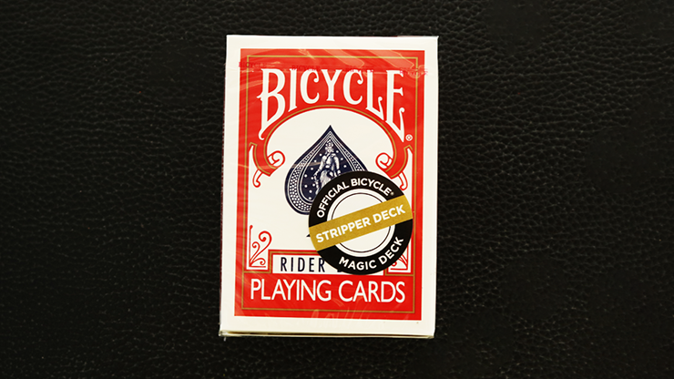 Stripper Deck Bicycle (Red) by US Playing Card