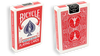 Bicycle Playing Cards 809 Mandolin Red by USPCC