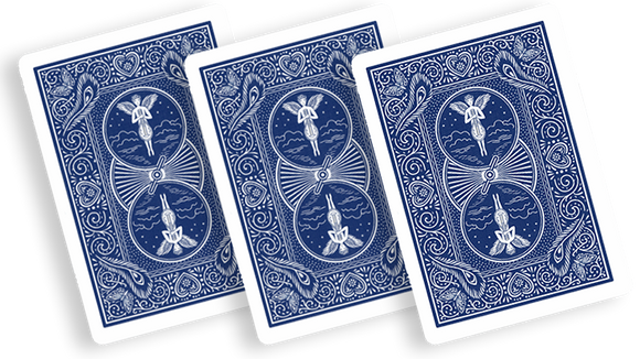 Stripper Deck Mandolin Bicycle (Blue)