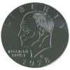 Eisenhower Palming Coin (Dollar Sized)by You Want it We Got it - Trick