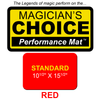 Standard Close-Up Mat (RED - 10.5x15.5) by Ronjo - Trick