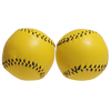 Chop Cup Balls Yellow Leather (Set of 2) by Leo Smetsers - Trick