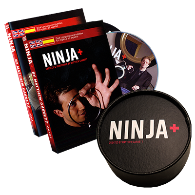 Ninja+ Deluxe SILVER (Gimmicks & DVD) by Matthew Garrett - Trick