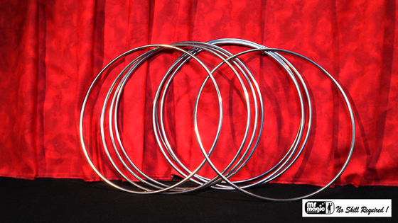 12 inch Linking Rings SS (8 Rings) by Mr. Magic - Trick