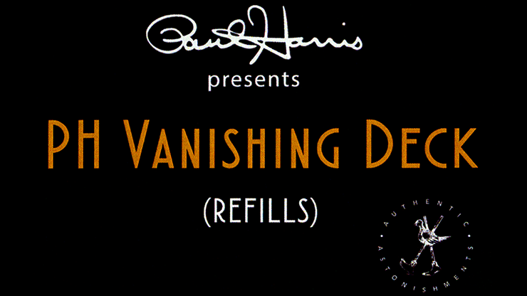 Paul Harris Presents PH Vanishing Deck Refill Pack - Trick