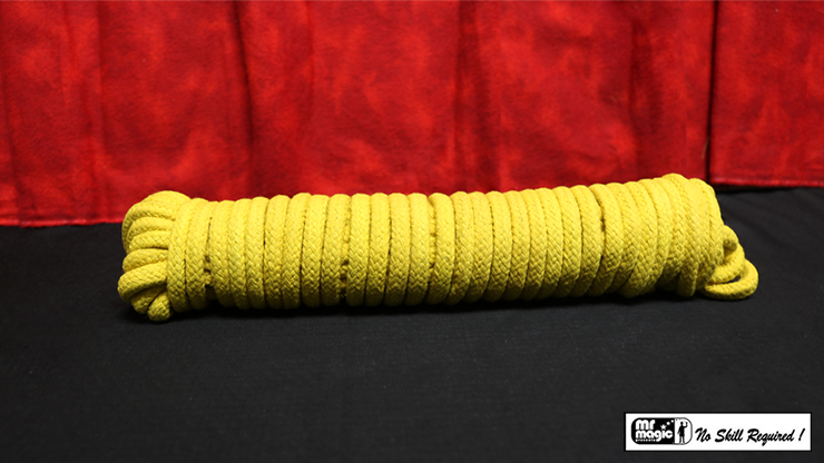 Cotton Rope (Yellow) 50 ft by Mr. Magic - Trick