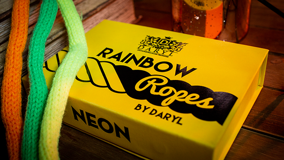 Rainbow Ropes Remix NEON (Gimmicks and Online Instruction) by DARYL - Trick