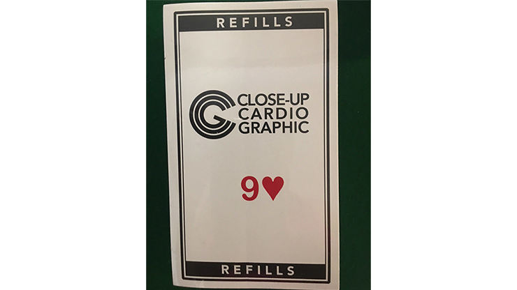 9H Refill Close-up Cardiographic by Martin Lewis - Trick