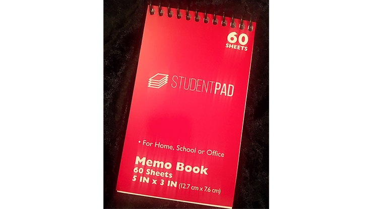 SvenPad® KoD Memo Pad (Red, Single) - Trick