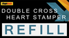 Heart Stamper Part for Double Cross (Refill) by Magic Smith - Trick