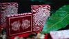 The Hidden King Red Luxury Edition Playing Cards by BOMBMAGIC