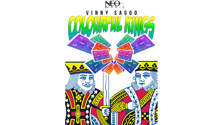 Colorful Kings (Gimmick and Online Instructions) by Vinny Sagoo - Trick