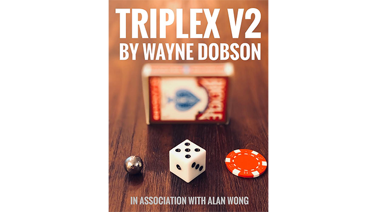 TRIPLEX V2 by Wayne Dobson and Alan Wong (Gimmicks and Online Instructions) - Trick