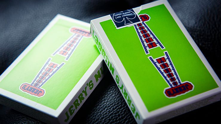 Vintage Feel Jerry's Nuggets (Green) Playing Cards