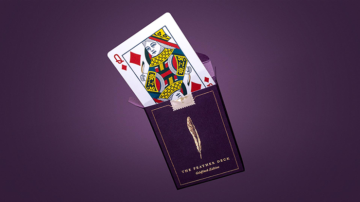 Feather Deck: Goldfinch Edition (Gold) by Joshua Jay