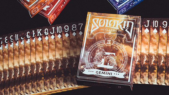 Solokid Constellation Series V2 (Gemini) Playing Cards by Solokid Playing Card Co.