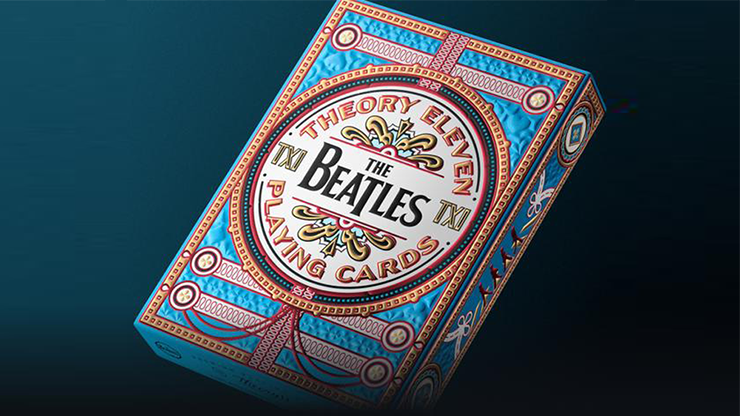 The Beatles (Blue) Playing Cards by theory11