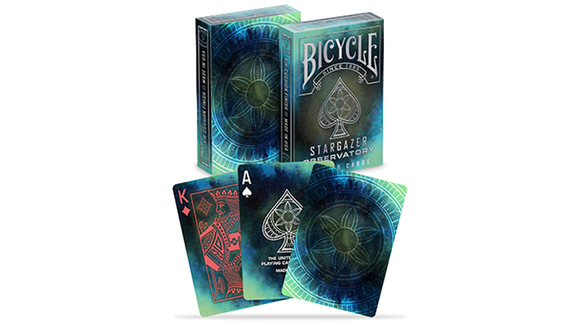 Bicycle Stargazer Observatory Playing Cards