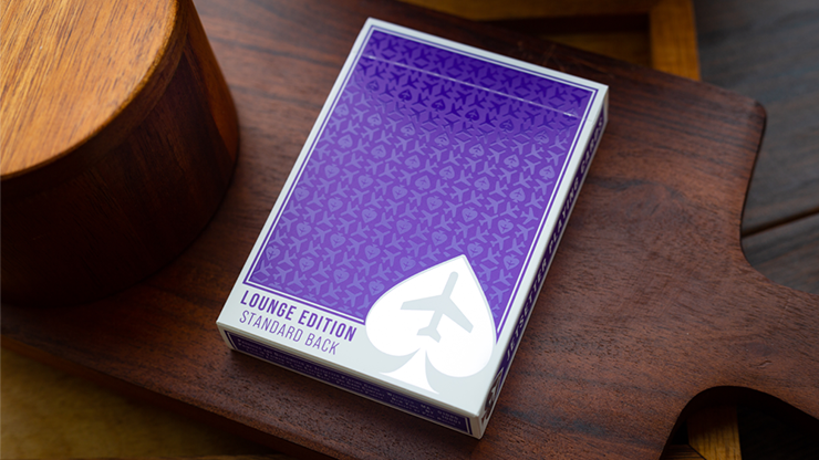 Lounge Edition in Passenger Purple by Jetsetter Playing Cards