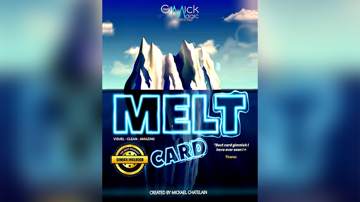 MELT CARD BLUE by Mickael Chatelain - Trick