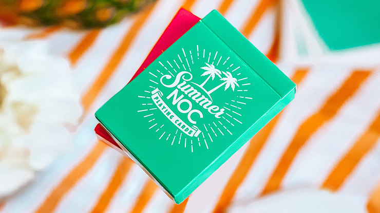 Summer NOC Pro Sunrise (Teal) Playing Cards