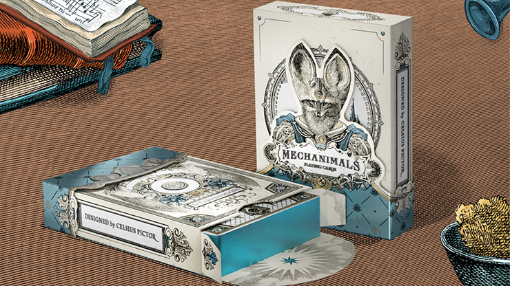 Mechanimals Deluxe Edition (Gilded) Playing Cards