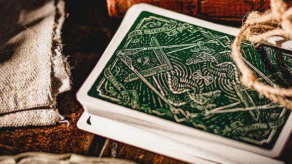 Sons of Liberty (Green) Playing Cards