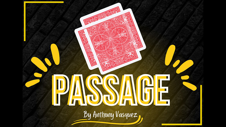 Passage BLUE (Gimmicks and Online Instructions) by Anthony Vasquez - Trick