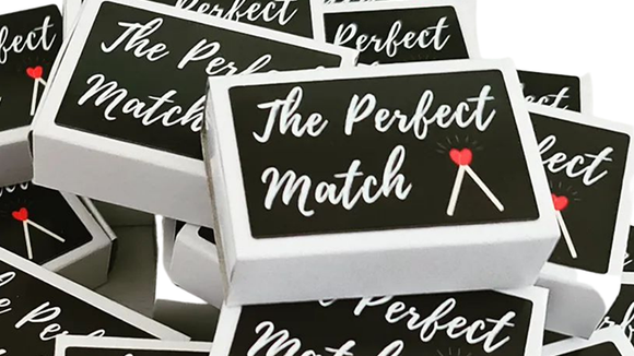 PERFECT MATCH (Gimmicks and Online Instructions) by Vinny Sagoo - Trick