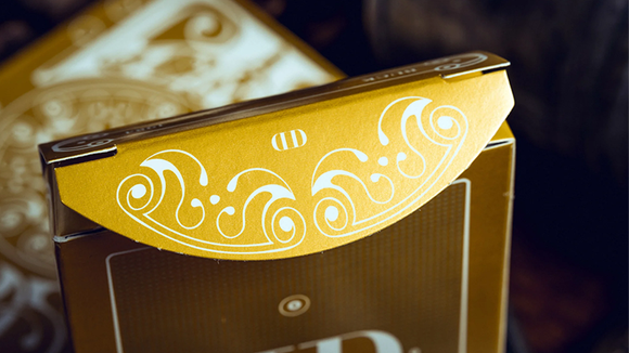 Smoke & Mirrors V9, Gold (Standard) Edition Playing Cards by Dan & Dave