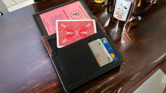 INSTANT WALLET 2.0 (Red) by Andrew and Magic UP