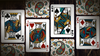 Paisley Poker Mini Playing Cards by Dutch Card House Company