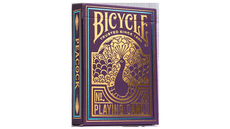 Bicycle Purple Peacock Playing Cards by US Playing Card Co