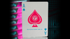 FULTONS Arcade TRON Edition Pink and Blue Foil Playing Cards