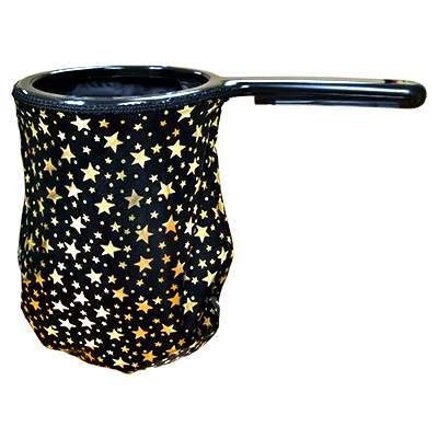 Change Bag Stars (Black/Gold Stars/Black Rim) by Bazar de Magia - Trick