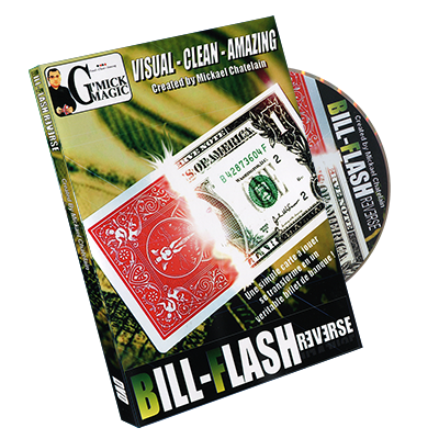 Bill Flash Reverse (Red) by Mickael Chatelain - Trick