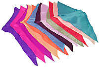 12 inch Diamond Cut Silks - 12-pack (Assorted Colors) by Vincenzo Di Fatta