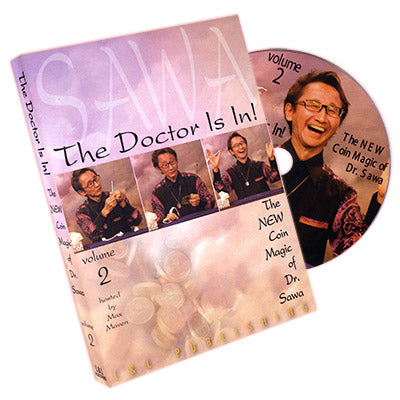 The Doctor Is In - The New Coin Magic of Dr. Sawa Vol 2 - DVD