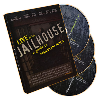 Live At the Jailhouse - A Guide to Restaurant Magic (3 DVD Set) -DVD