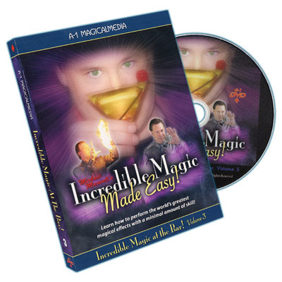 Incredible Magic At The Bar - Volume 3 by Michael Maxwell - DVD