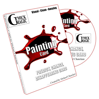 Painting (DVD and BLUE Back Gimmick) by Mickael Chatelain - DVD