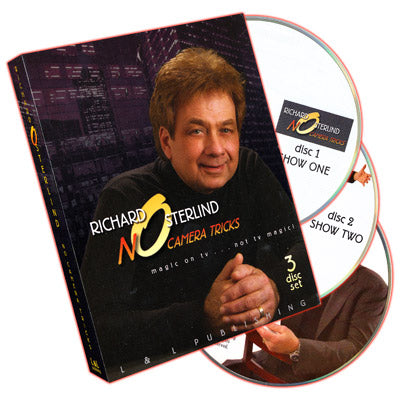 No Camera Tricks (3 DVD Set) by Richard Osterlind - DVD