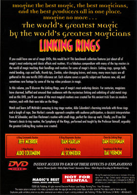 World's Greatest Magic:  Linking Rings by L&L Publishing - DVD