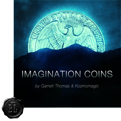 Imagination Coins US Quarter by Garrett Thomas and Kozmomagic