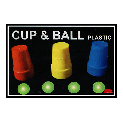 Cups and Balls (Plastic) by Premium Magic  - Trick