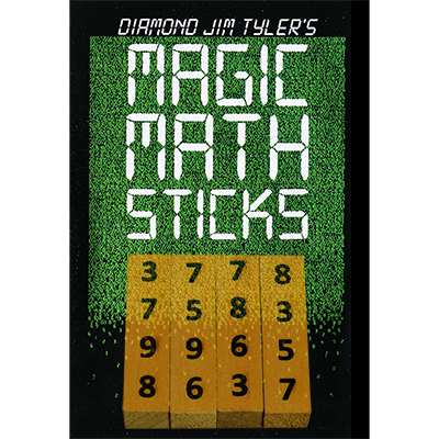 Magic Math Sticks (Wooden) by Diamond Jim Tyler - Trick